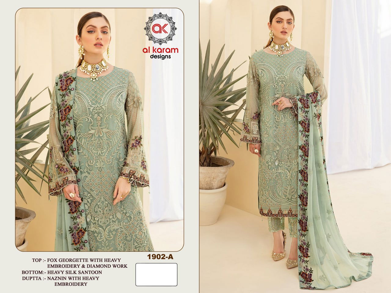 Al Karam 1902 Master Color Pakistani Suits Catalog
